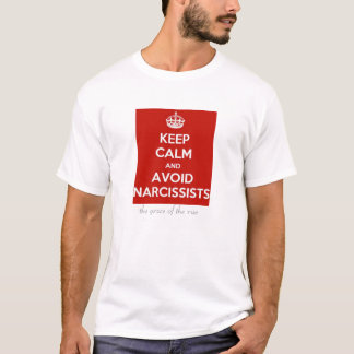 T-shirt Benevolência da elevação: Evite Narcissists