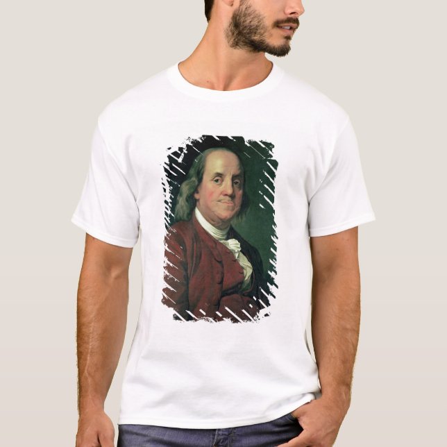 T-shirt Benjamin Franklin, 1782 (Frente)