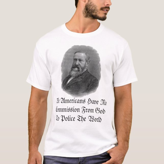 T-shirt Benjamin Harrison (Frente)