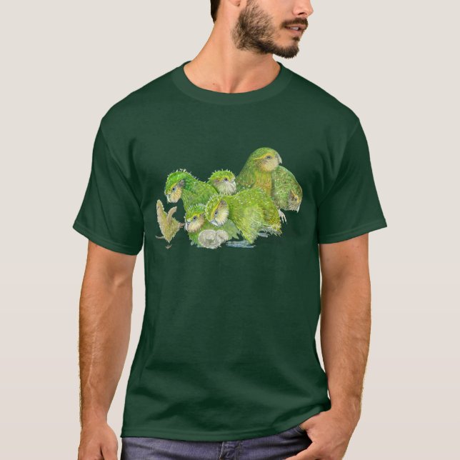 T-shirt Berçário do Kakapo (Frente)
