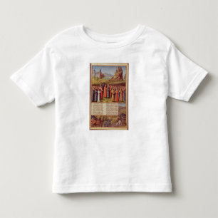 T-shirt Bernard cruzada preaching de Clairvaux da segunda