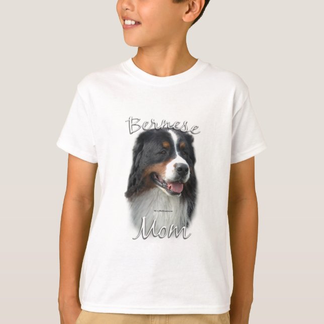 T-shirt Bernese Mountain Dog Mãe 2 (Frente)