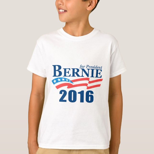 T-shirt Bernie Sanders 2016 (Frente)