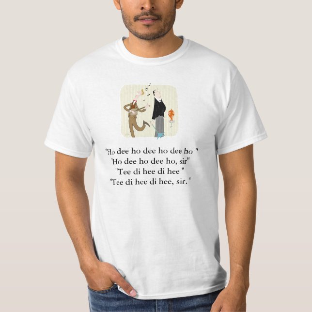 T-shirt Bertie_Wooster_and_Jeeves_by_edgar1975, "Ho dee… (Frente)