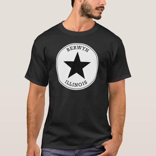 T-shirt Berwyn Illinois T Shirt (Frente)