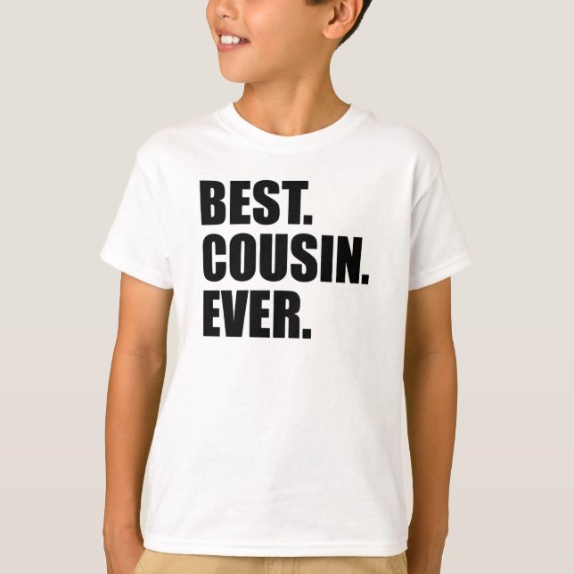 T-shirt Best Cousin Ever tee shirt (Frente)