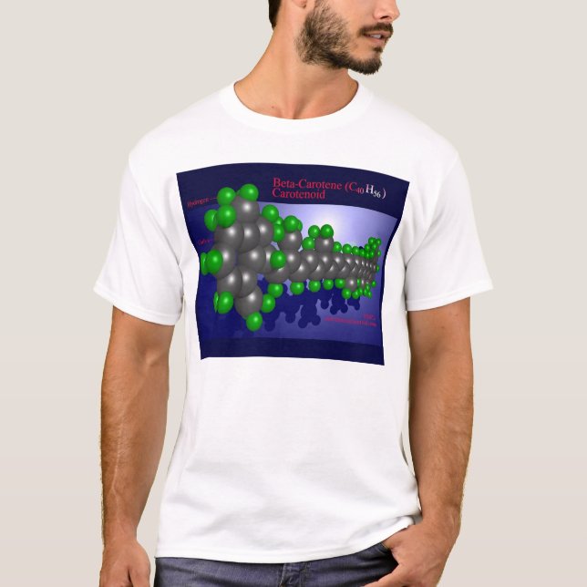 T-shirt Beta-carotina (parte dianteira) (Frente)