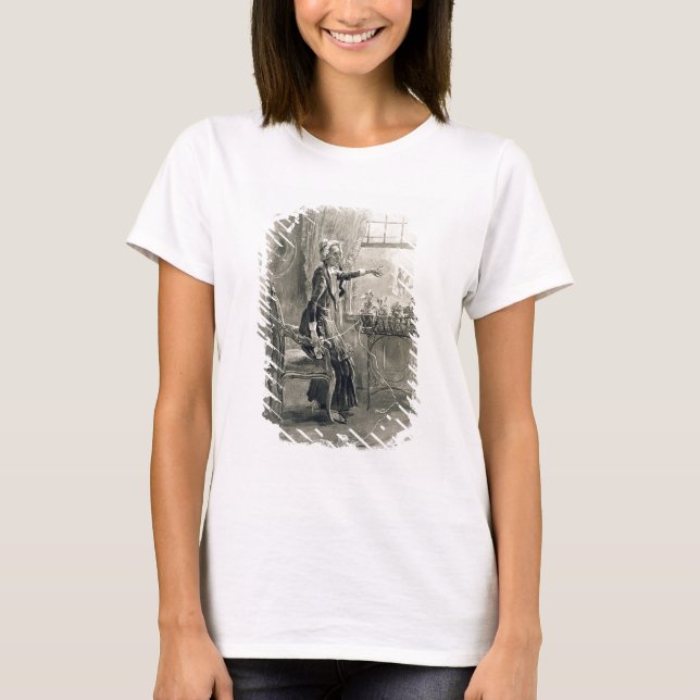 T-shirt Betsy Trotwood, de Charles Dickens: A Gossi (Frente)