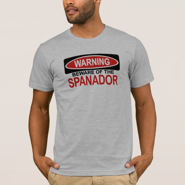 T-shirt Beware de Spanador (Frente)