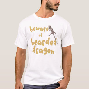 T-shirt Beware do dragão farpado