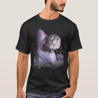 T-shirt Beware do tubarão da terra