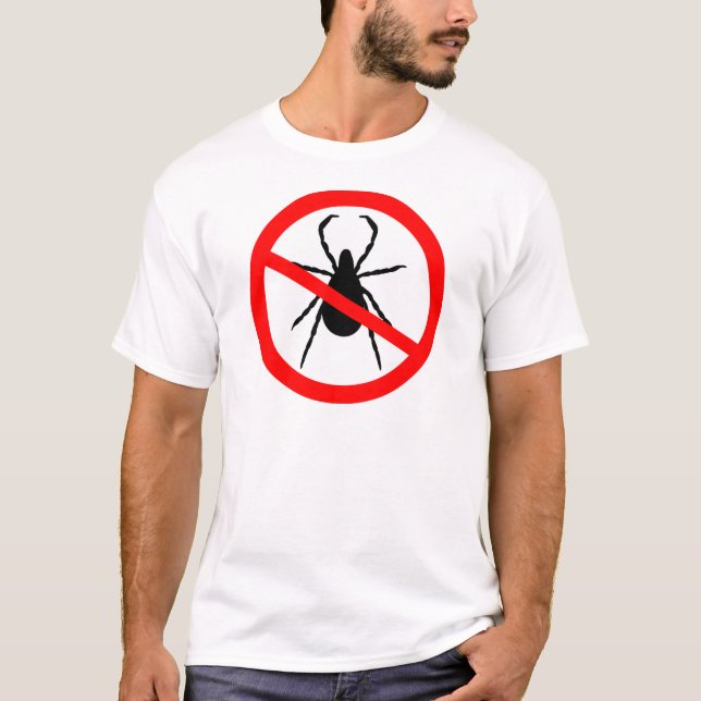 T-shirt Beware dos tiquetaques (Frente)