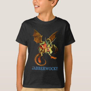 T-SHIRT BEWARE O JABBERWOCKY TEMIDO
