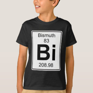 T-shirt Bi - bismuto