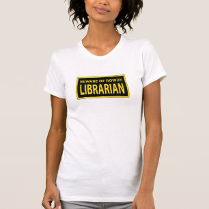 T-shirt Bibliotecário turbulento