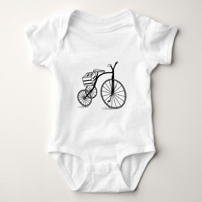 T-shirt Bicicleta com 3 rodas (Frente)