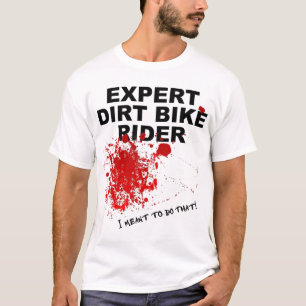 T-shirt Bicicleta engraçada sangrenta MotocrossT-Shi da