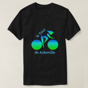 T-Shirt Bicicleta Verde Azul