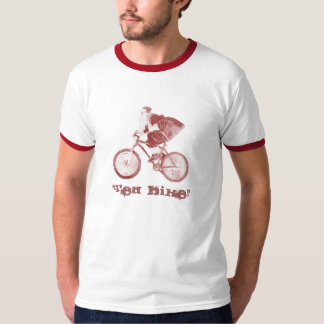 T-shirt "Bicicleta vermelha "