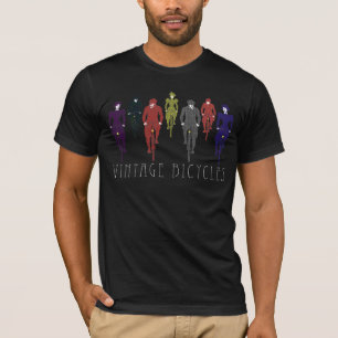 T-shirt Bicicletas do vintage