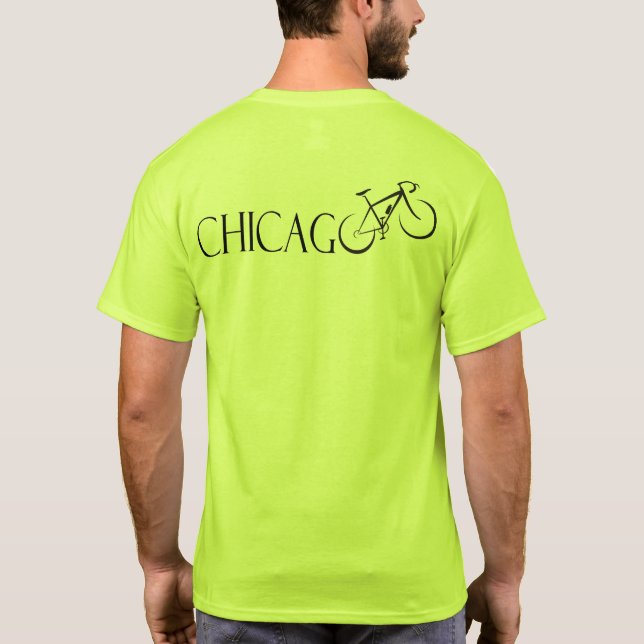 T-Shirt Bicycle Chicago (Verso)