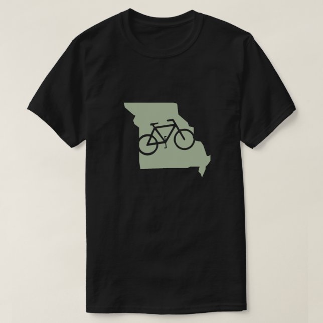 t-shirt Bicycle Missouri (Frente do Design)