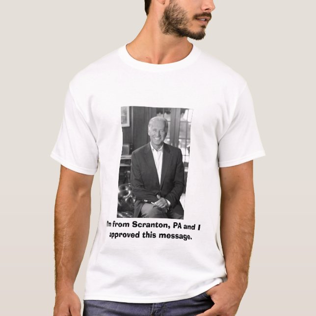 T-shirt Biden de Scranton! (Frente)