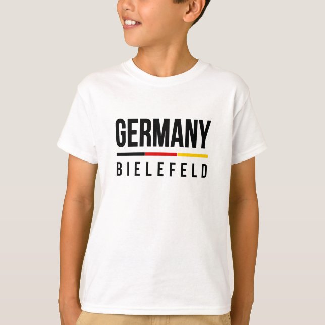 T-shirt Bielefeld Alemanha (Frente)