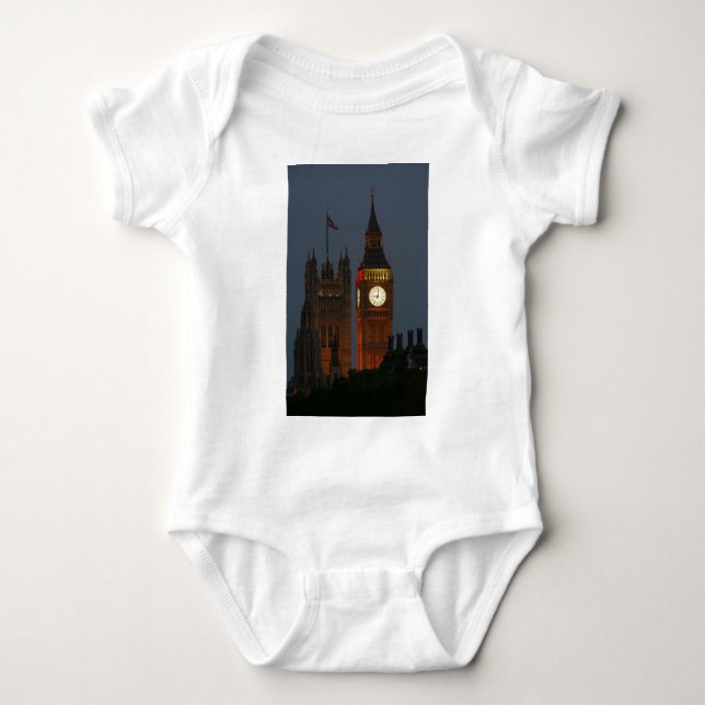 T-shirt Big Ben-London-England (Frente)