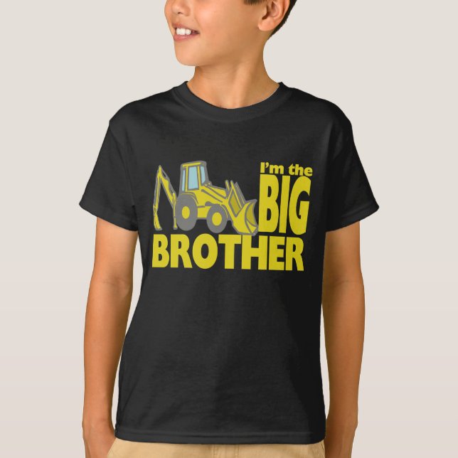 T-shirt Big Brother Backhoe (Frente)