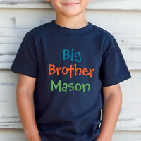 Big Brother Colorful Monographic Boy