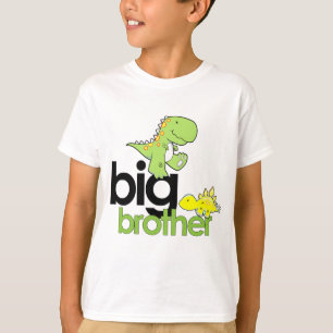 T-shirt big brother dos dinossauros