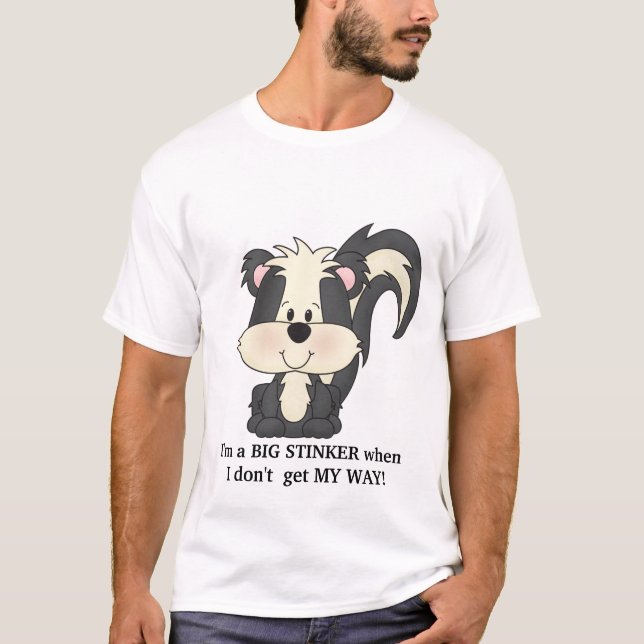 t-shirt BIG STINKER (Frente)