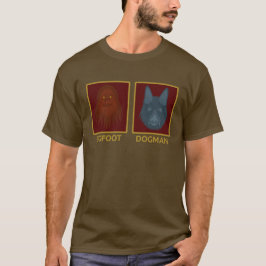 T-Shirt Bigfoot e Dogman
