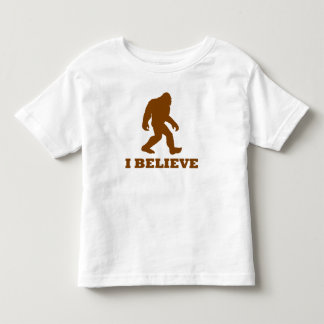 T-shirt Bigfoot que eu acredito