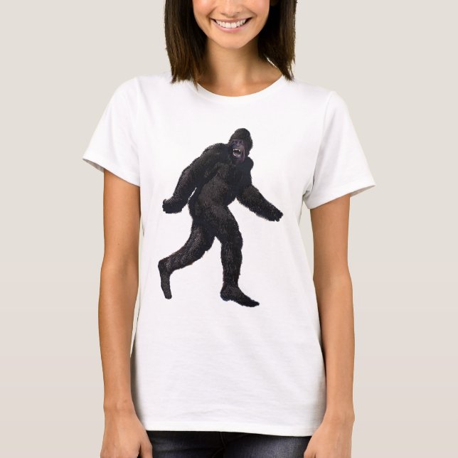 T-shirt Bigfoot Sasquatch Yetti (Frente)