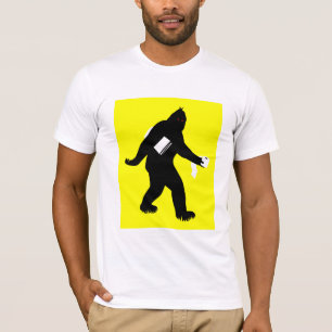 T-shirt Bigfoot surpreendeu