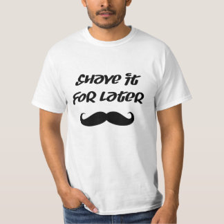 T-shirt Bigode - barbeie-o para mais tarde
