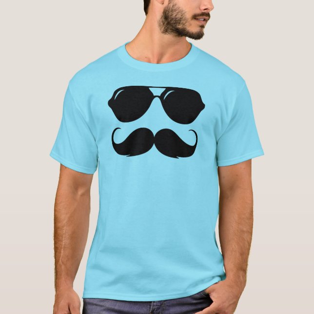 T-shirt Bigode legal com máscaras (Frente)