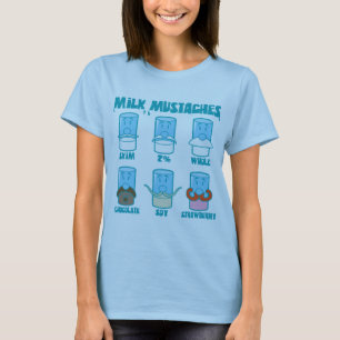 T-shirt Bigodes do leite