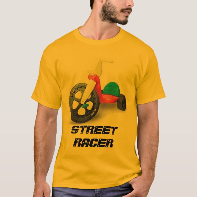 T-shirt BigWheel, PILOTO da RUA (Frente)