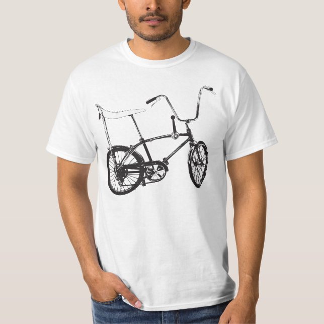 T-shirt Bike da velha escola original (Frente)