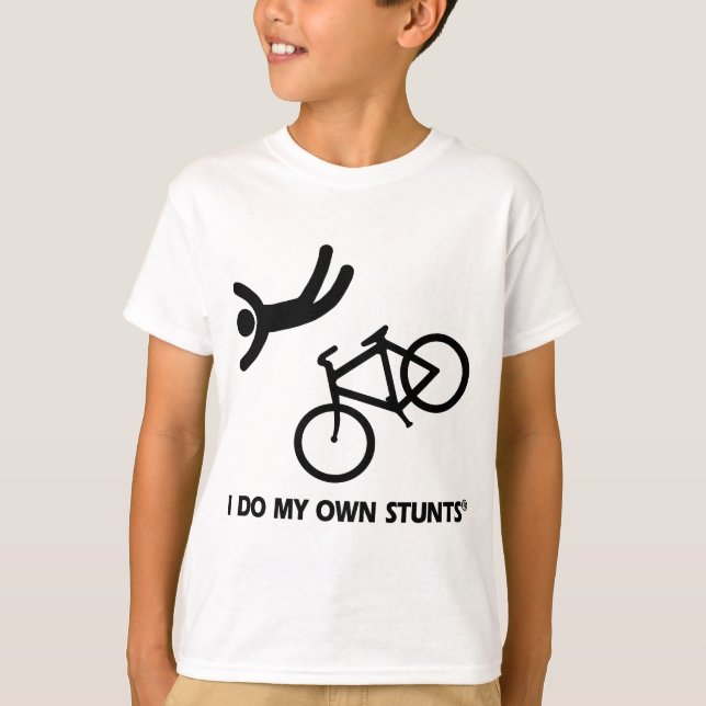 T-shirt Bike meus próprios conluios (Frente)