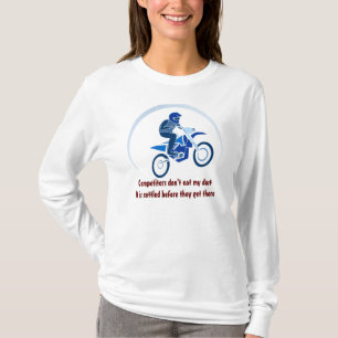 T-shirt Biker de vetor de diafragma