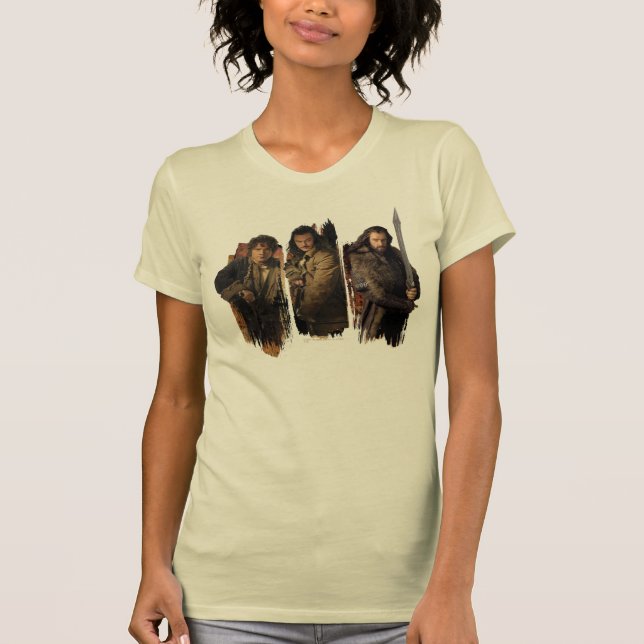 T-shirt BILBO BAGGINS™, Bard e Thorin Graphic (Frente)