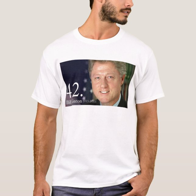 T-shirt Bill Clinton (Frente)