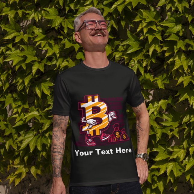 T-Shirt Billionário de Dólar Bitamect (Criador carregado)