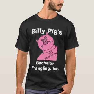 T-shirt Billy Pig - Tecnologia de Controle de Solteiro