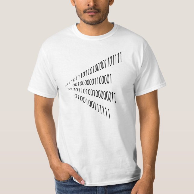 T-shirt binário (Frente)
