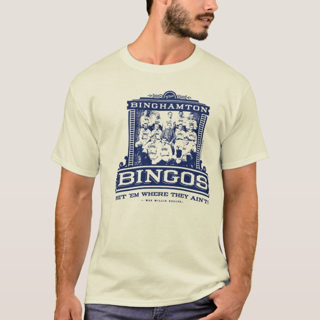 T-SHIRT BINGHAMTON BINGOS (Frente)